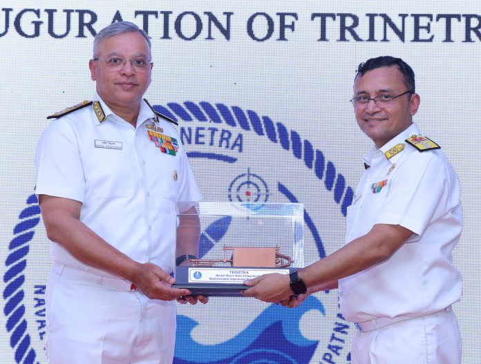 Vice Admiral Rajesh Pendharkar inaugurates Trinetra Static Firing Facility near Visakhapatnam