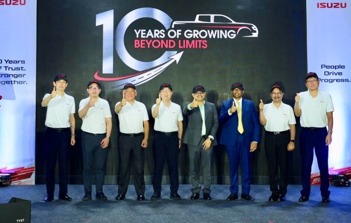 Isuzu Motors India 10th anniversary celebration in Sri City with AP Industry Secretary Dr N Yuvaraj